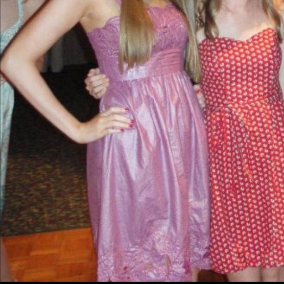 Adrianna Papell metallic dress like new❤️ - Picture 7 of 15